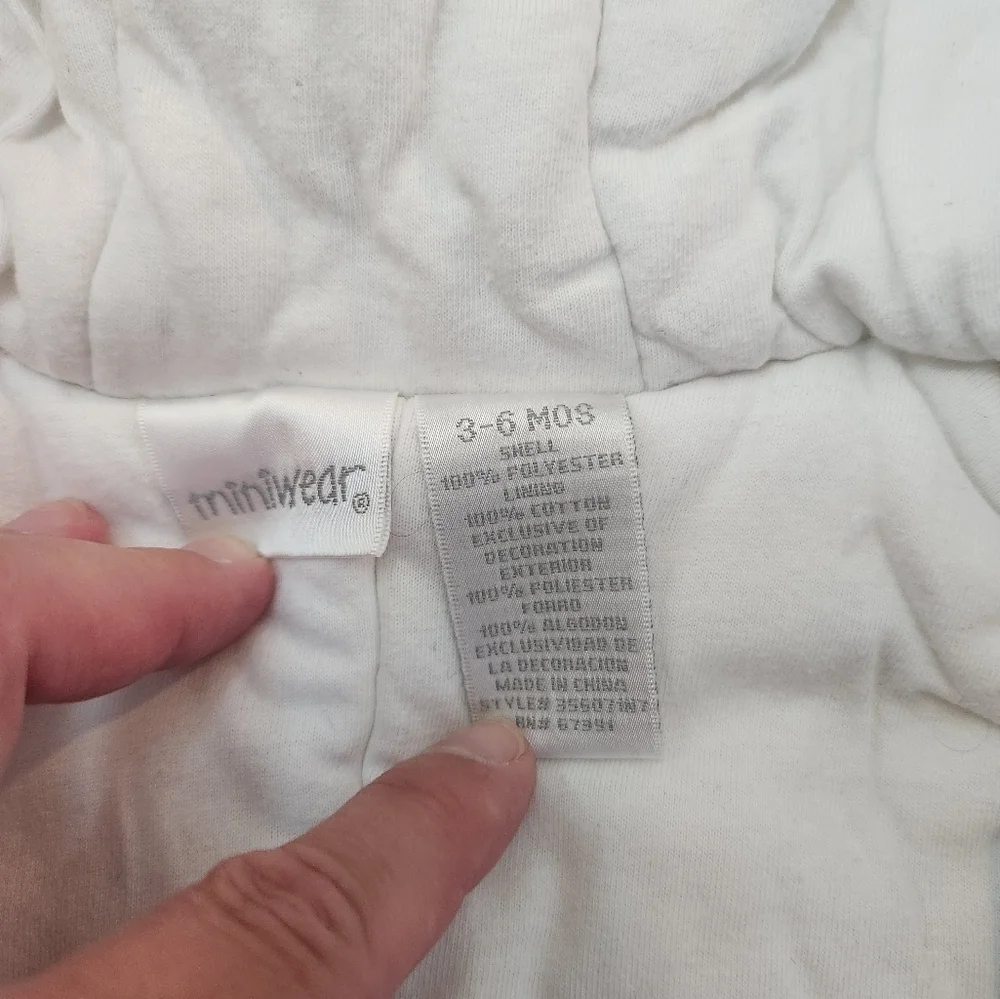 Miniwear Baby Snow Bunting Snow suit, size 3-6 months